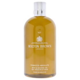 Tobacco Absolute by Molton Brown for Men - 10 oz Bath and Shower Gel