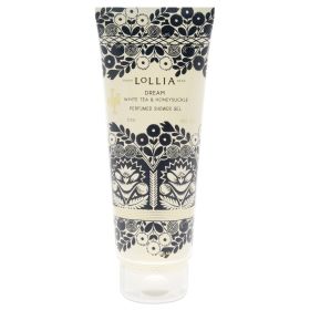 Dream Perfumed Shower Gel - White Tea and Honeysuckle by Lollia for Unisex - 8 oz Shower Gel