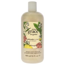 Amazing Grace Bergamot Shampoo Bath and Shower Gel by Philosophy for Unisex - 16 oz Shower Gel