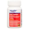 Equate Zinc Chewable Tablets;  Citrus Flavor;  25 Count