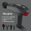 1pc Retinal Gun Deep Muscle Massage Relax Outdoor Fitness Equipment Shock Full Body Massager Electric Massage Gun